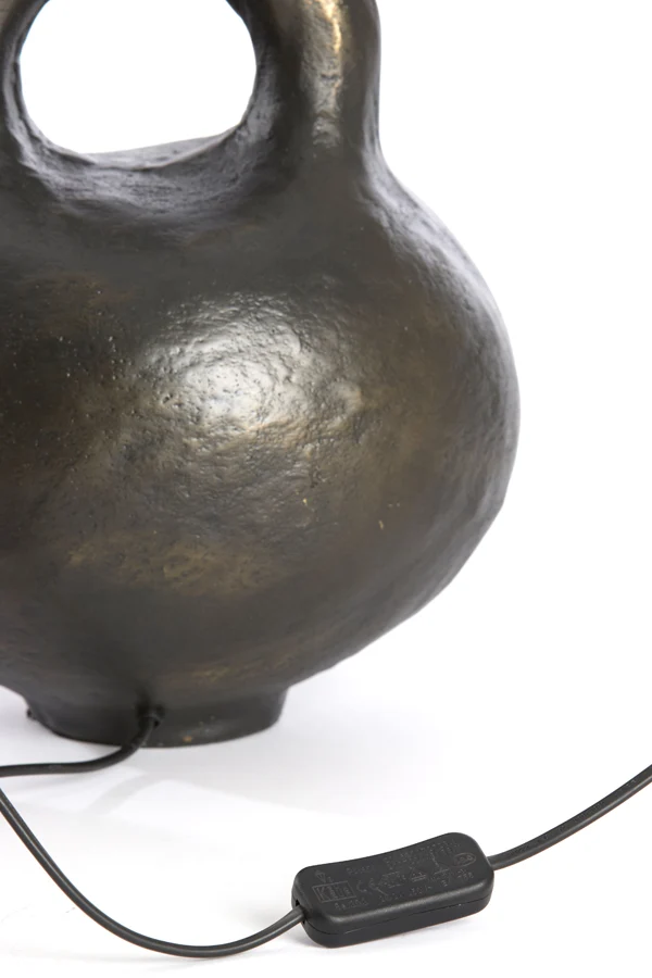 Lamp base 25x22x37 cm IMOLA anthracite