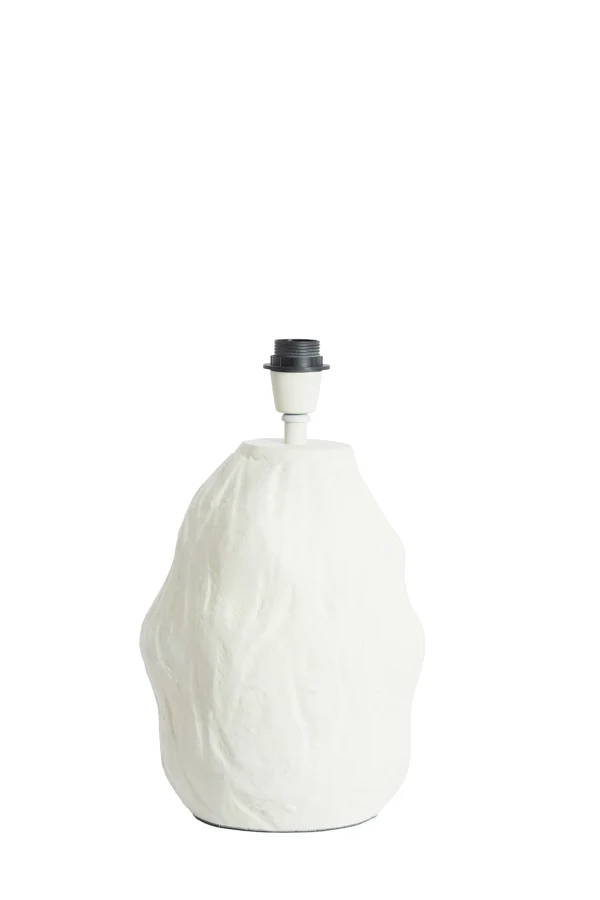 Lamp base 25x20x36 cm MAVELLE cream