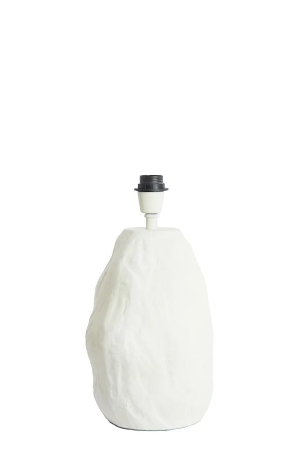 Lamp base 25x20x36 cm MAVELLE cream