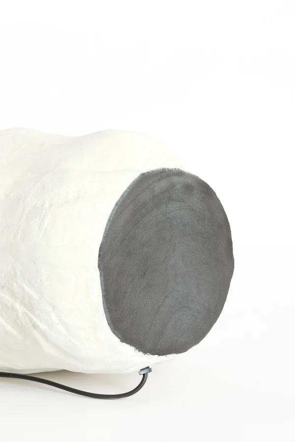 Lamp base 25x20x36 cm MAVELLE cream