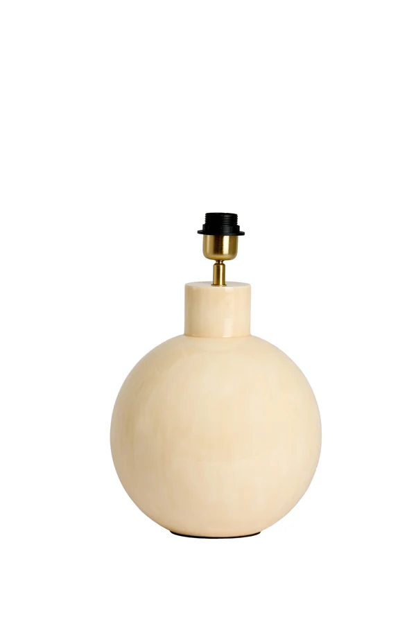 Lamp base 25,5x33 cm BENU shiny light pink-cream