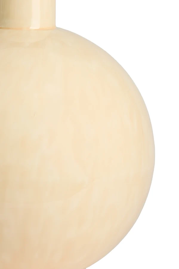 Lamp base 25,5x33 cm BENU shiny light pink-cream