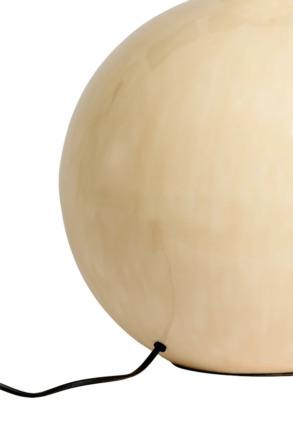 Lamp base 25,5x33 cm BENU shiny light pink-cream