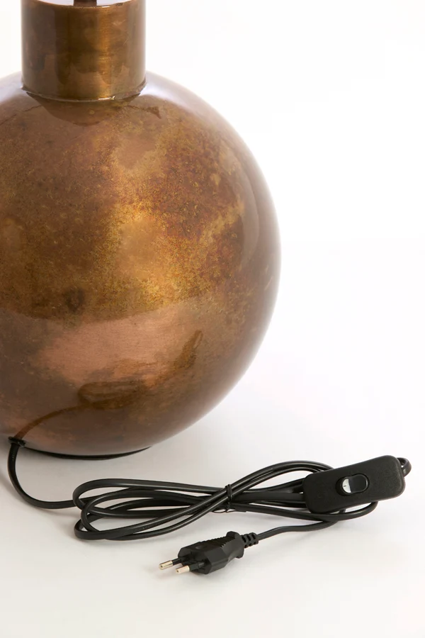 Lamp base 25,5x33 cm BENU copper-bronze