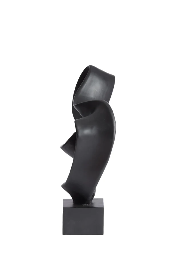 Ornament 33x14,5x44,5 cm KAJAN matt black