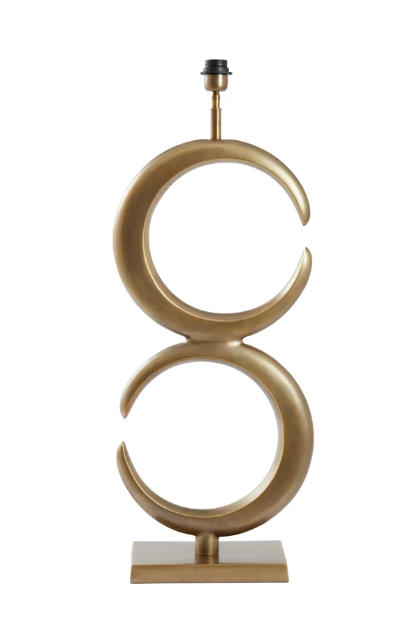Lamp base 36x18x86 cm LUNE antique bronze