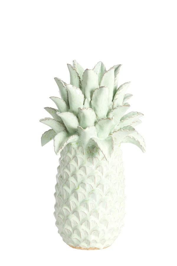 Ornament 22,5x39,5 cm NANASI ceramics mint green