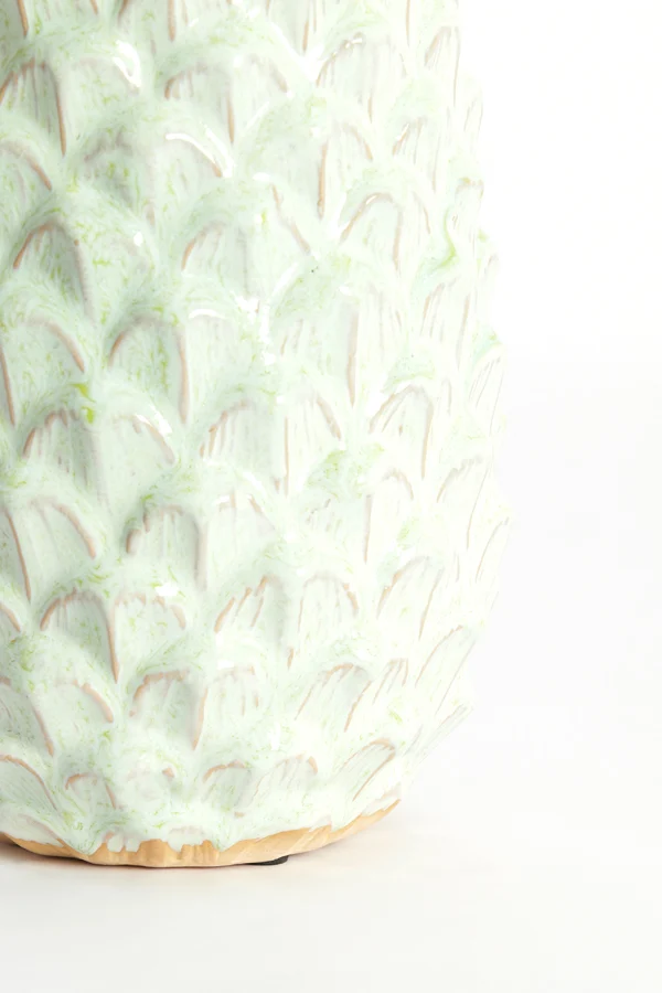 Ornament 22,5x39,5 cm NANASI ceramics mint green