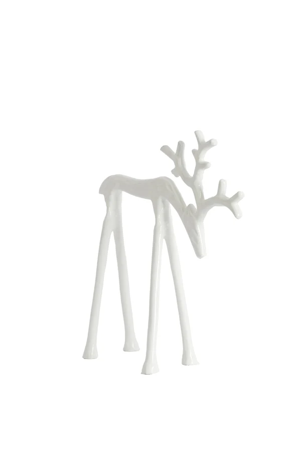 Ornament 21,5x9,5x25 cm DEER cream