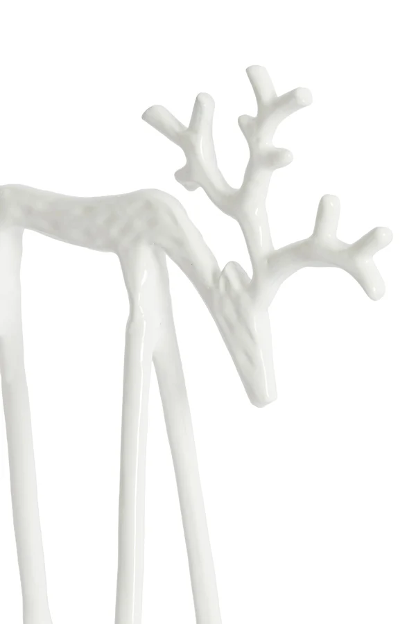 Ornament 21,5x9,5x25 cm DEER cream
