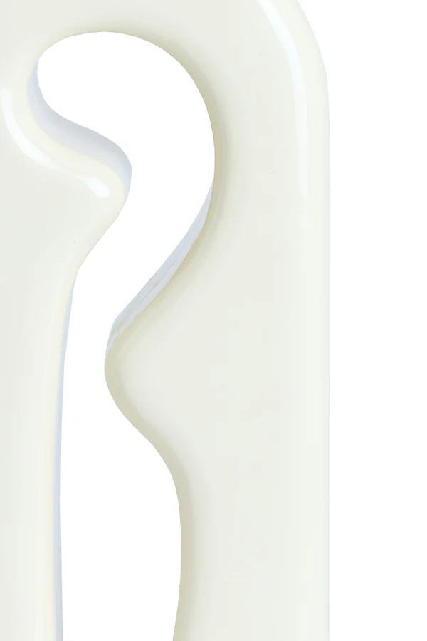 Lamp base 19x13x52,5 cm MISTRA shiny cream