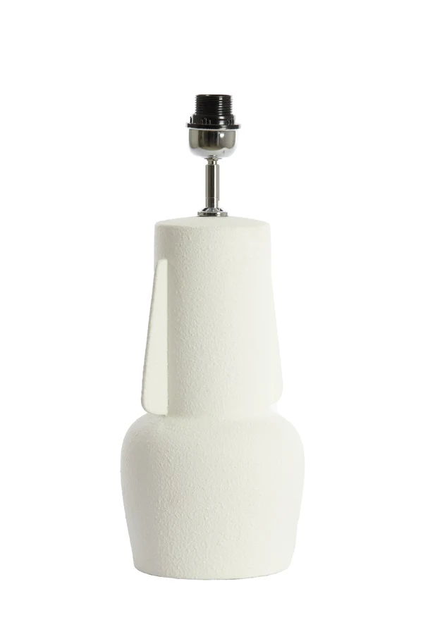 Lamp base 19,5x47 cm MATARAM ceramics white