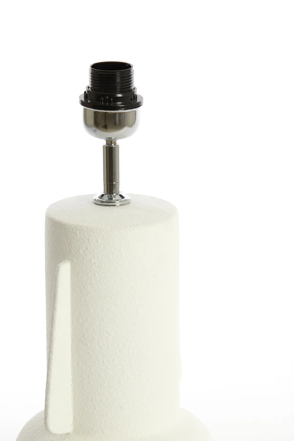 Lamp base 19,5x47 cm MATARAM ceramics white