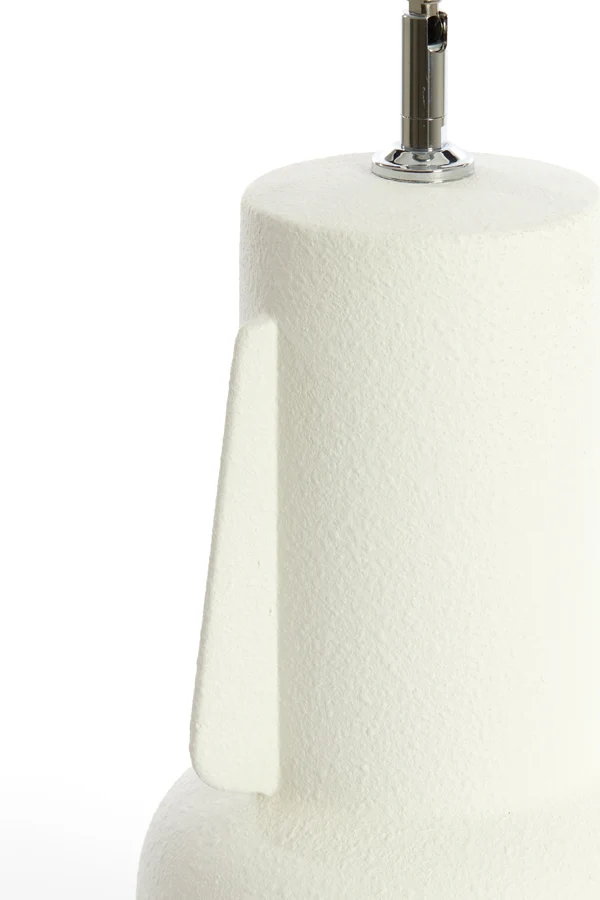 Lamp base 19,5x47 cm MATARAM ceramics white