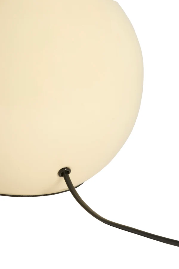 Lamp base 19,5x38,5 cm BENAO shiny cream