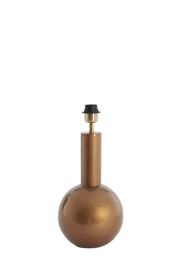 Lamp base 19,5x38,5 cm BENAO shiny bronze