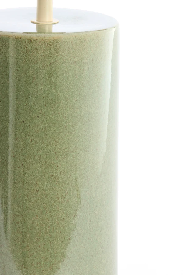 Lamp base 14x52 cm FRANIA ceramics mint green-green