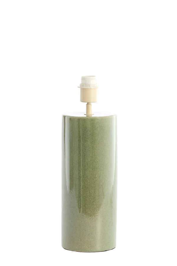 Lamp base 14x44 cm FRANIA ceramics mint green-green