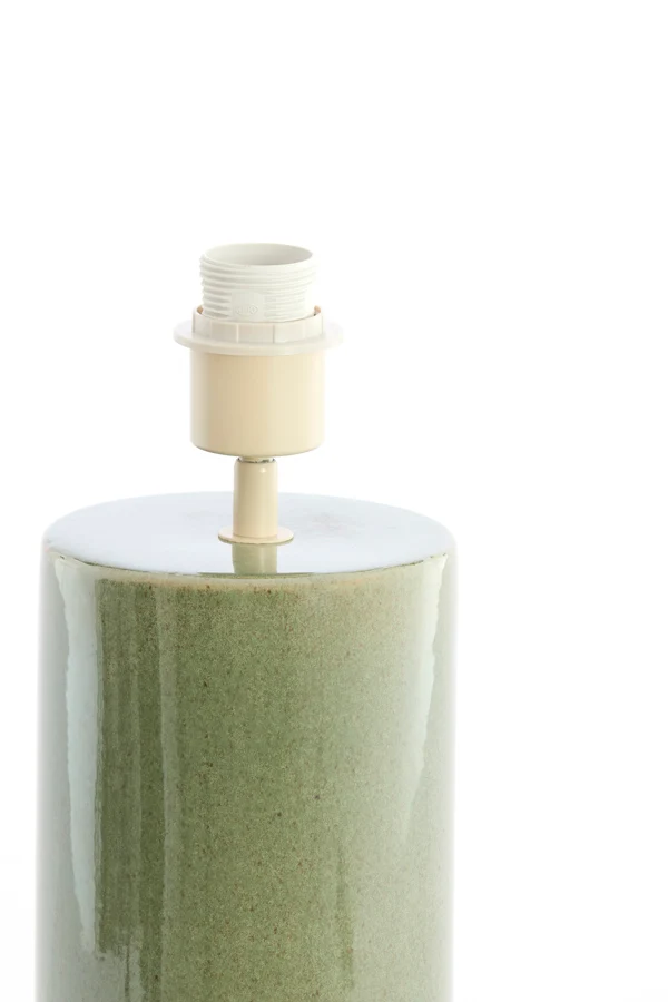 Lamp base 14x44 cm FRANIA ceramics mint green-green