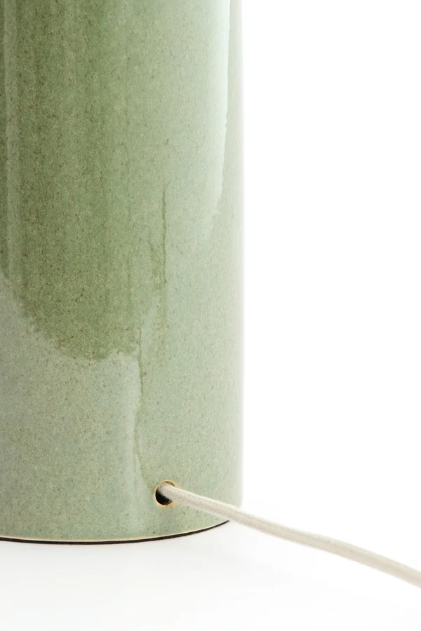 Lamp base 14x44 cm FRANIA ceramics mint green-green