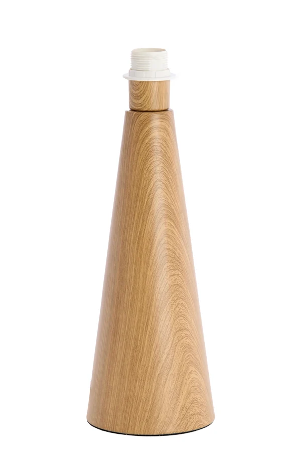 Lamp base 14x40 cm DINAN wood print natural