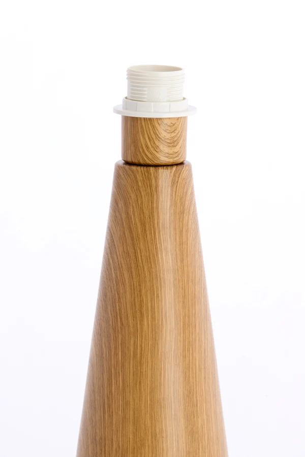 Lamp base 14x40 cm DINAN wood print natural