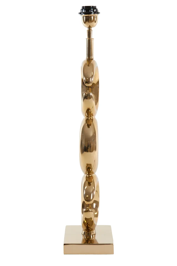 Lamp base 23x13x65 cm MAAN light gold