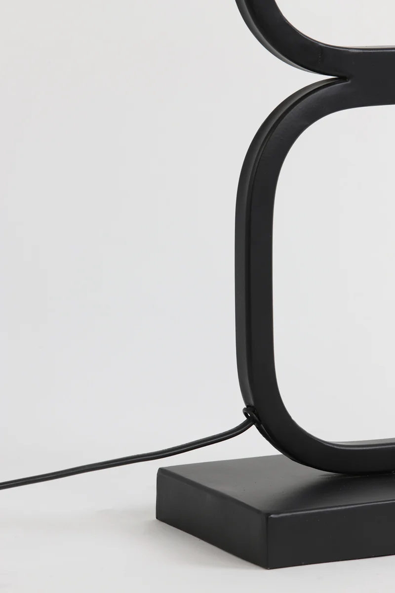 Lamp base 23x11,5x69 cm LUTIKA matt black