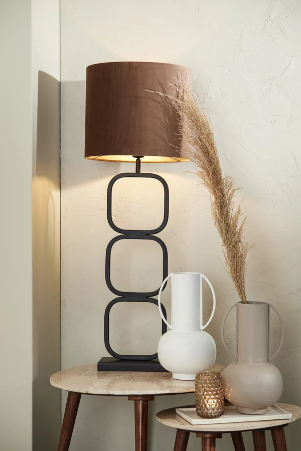 Lamp base 23x11,5x69 cm LUTIKA matt black