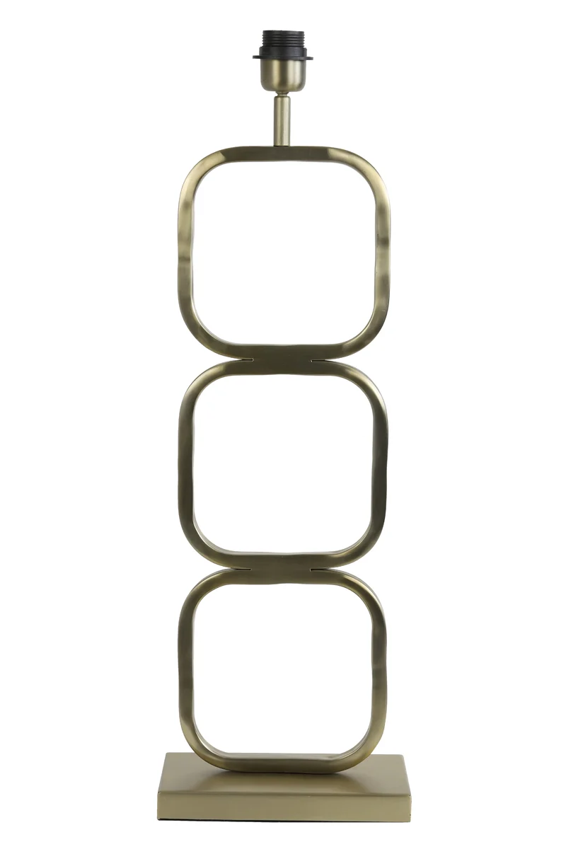Lamp base 23x11,5x69 cm LUTIKA light gold