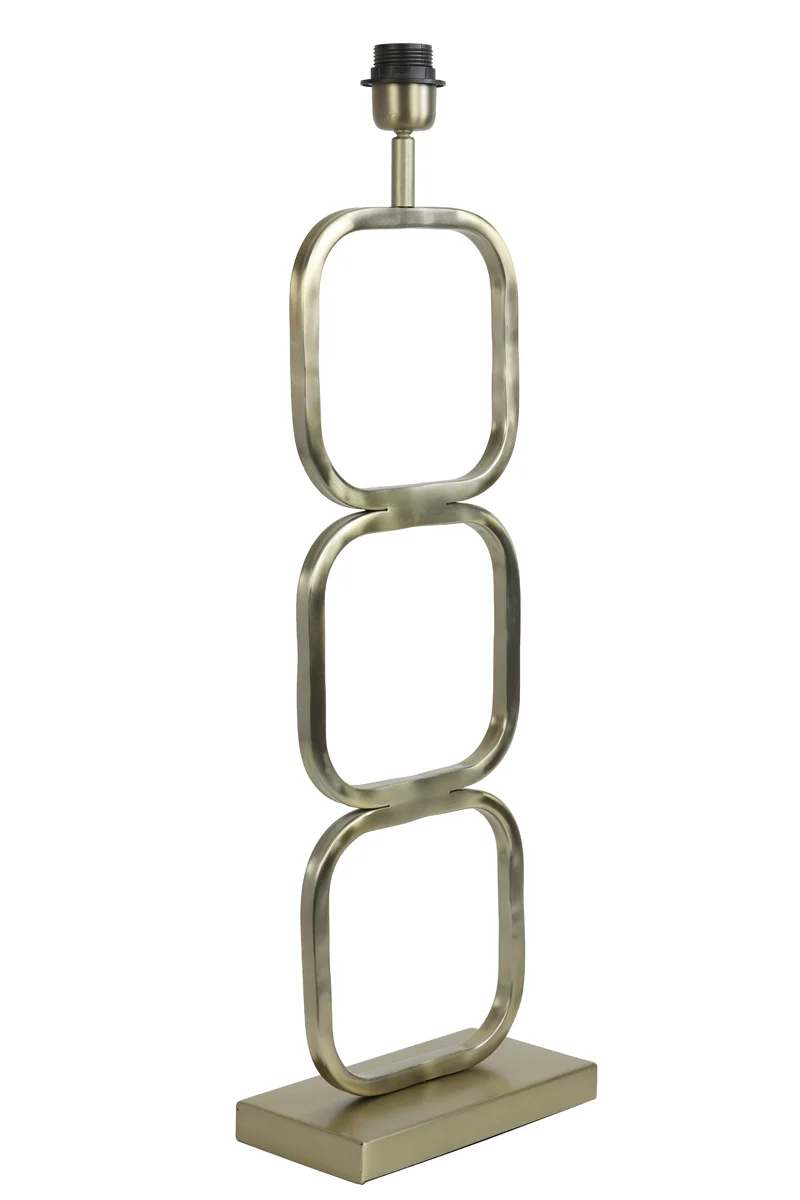 Lamp base 23x11,5x69 cm LUTIKA light gold