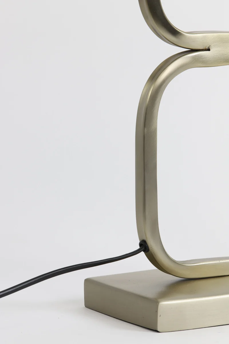 Lamp base 23x11,5x69 cm LUTIKA light gold