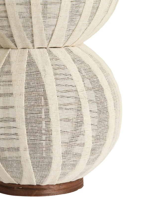 Hurricane 31x64 cm ARBORE linen brown+wood dark brown