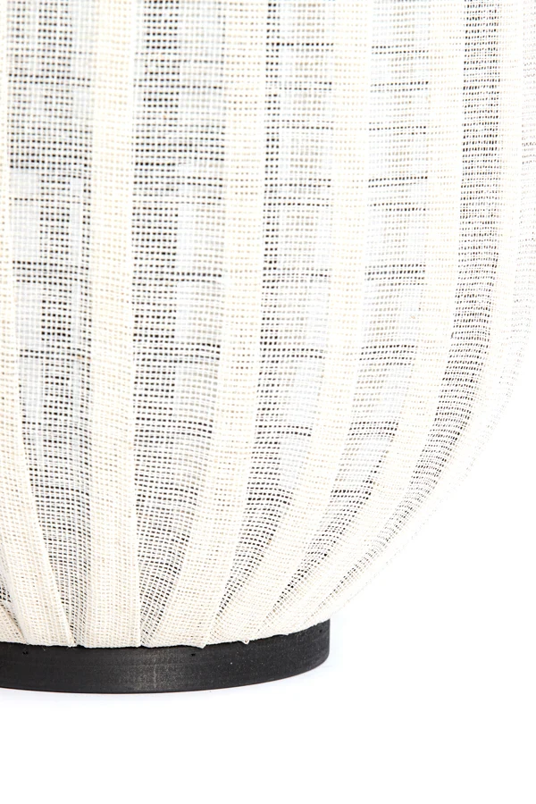 Hurricane 30x45,5 cm DEZULO linen natural+black wood