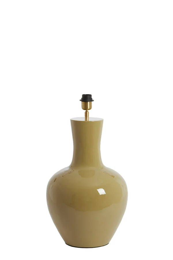 Lamp base 33x51 cm NANA shiny olive green
