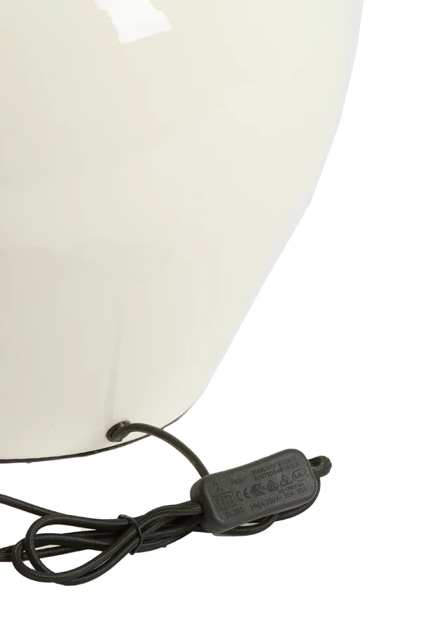 Lamp base 33x51 cm NANA shiny cream