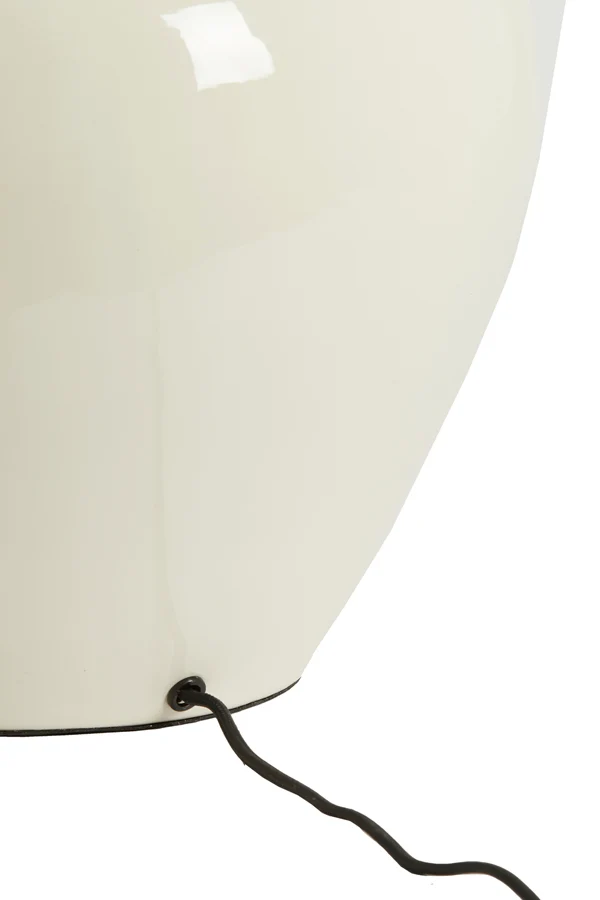 Lamp base 33x51 cm NANA shiny cream