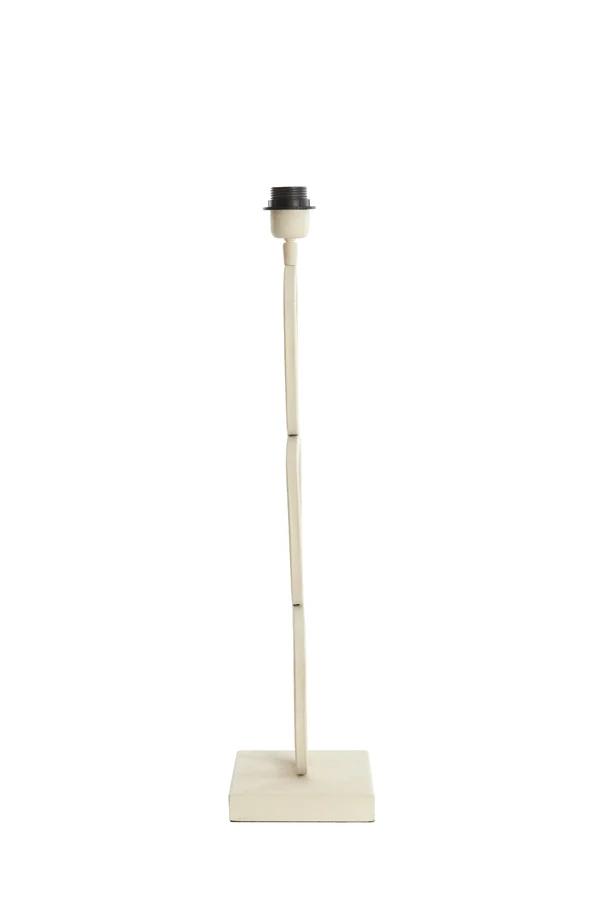 Lamp base 33x17x59 cm STELIUS cream