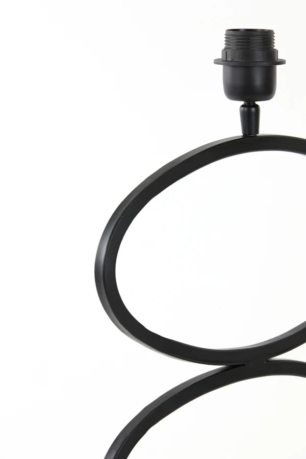 Lamp base 33x17x42 cm STELIUS matt black
