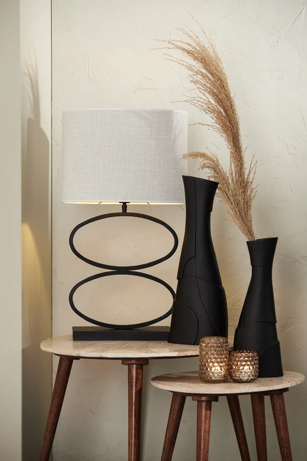 Lamp base 33x17x42 cm STELIUS matt black