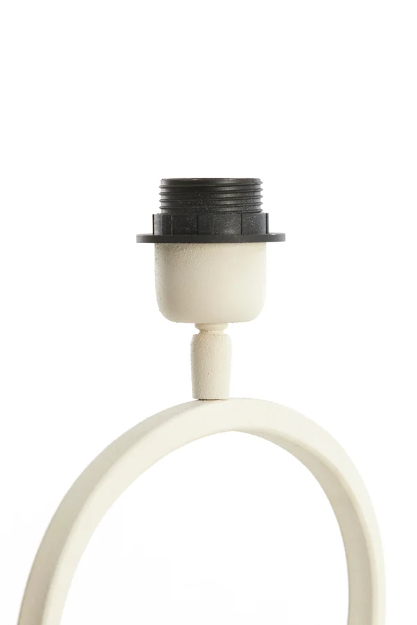 Lamp base 33x17x42 cm STELIUS cream