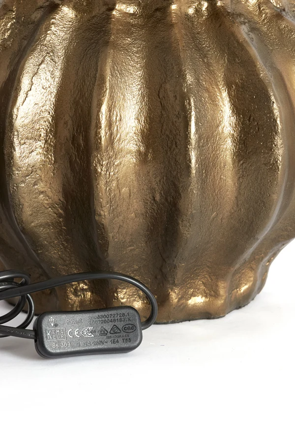 Lamp base 32x30x38 cm KELIAN gold