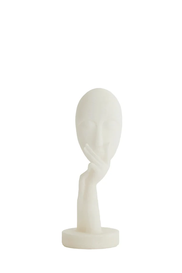 Ornament 11x26,5 cm FACE cream
