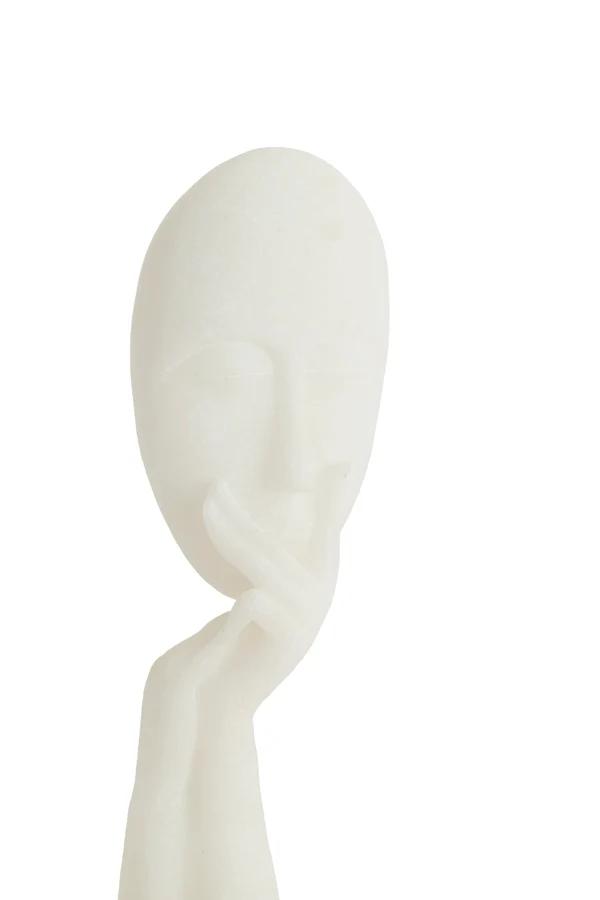 Ornament 11x26,5 cm FACE cream