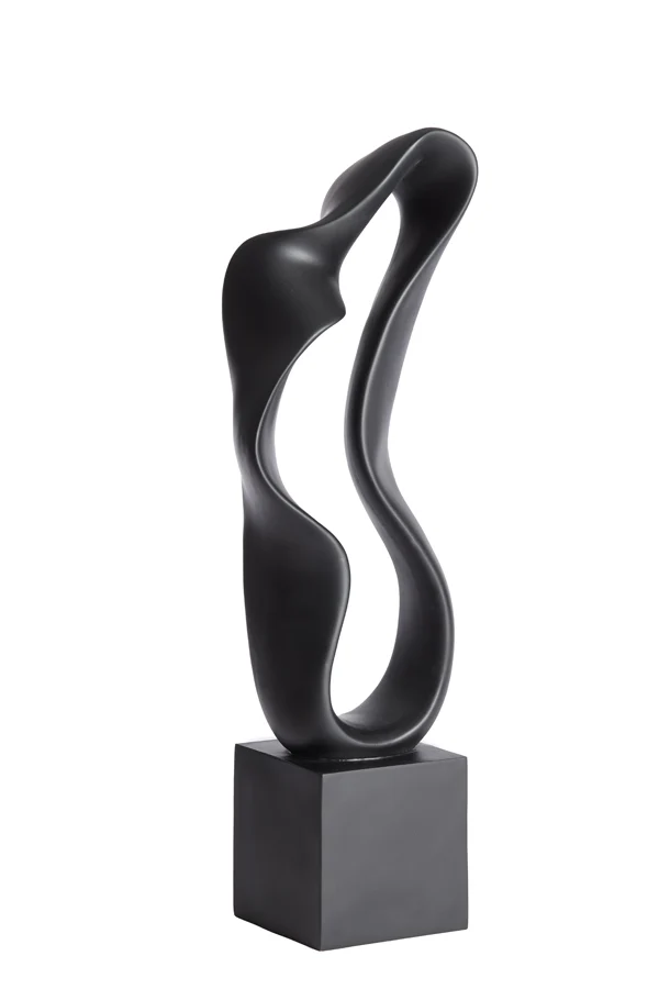 Ornament 21,5x15x69,5 cm NAJAC matt black