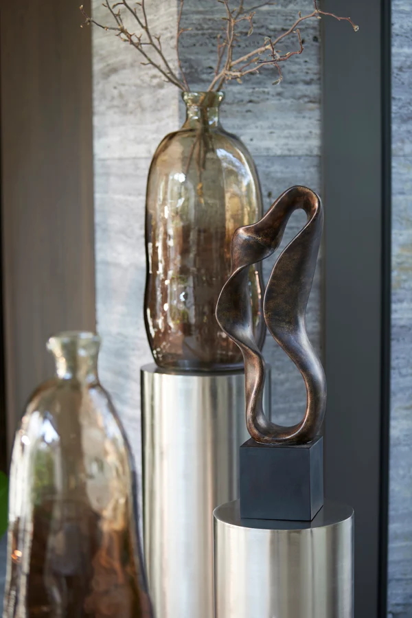 Ornament 21,5x15x69,5 cm NAJAC matt black