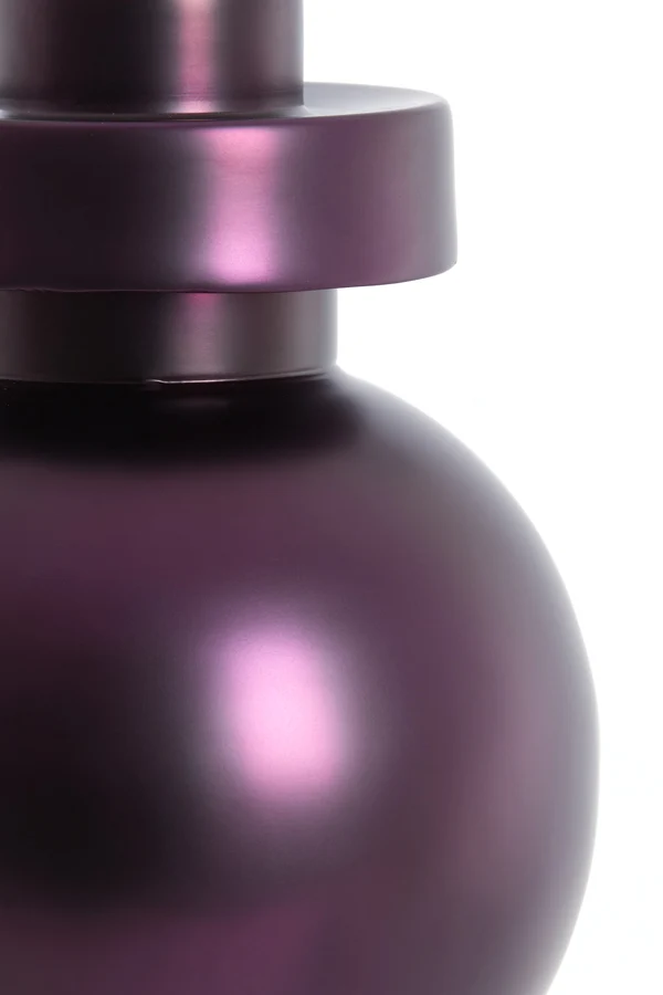 Lamp base 18x47 cm BODIOSA metallic matt purple