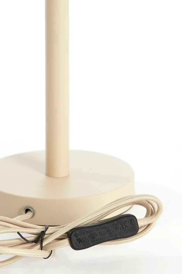 Lamp base 14x39,5 cm WASHINGTON sand