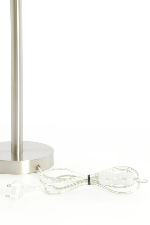 Lamp base 14x39,5 cm WASHINGTON nickel satin