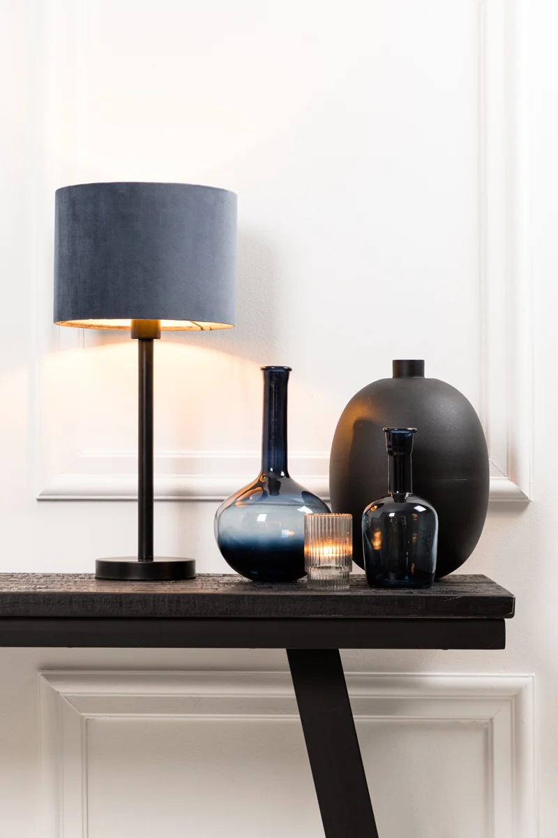 Lamp base 14x39,5 cm WASHINGTON matt black